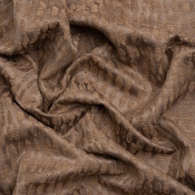 Rows of Spots Recycled Polyester and Cotton Drapery Jacquard – Rosewood – British Imported Rows of Spots Recycled Polyester and Cotton Drapery Jacquard – Rosewood – British Imported