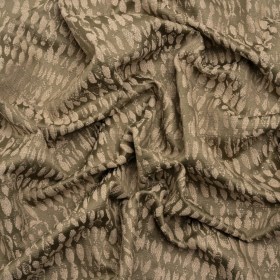 Rows of Spots Recycled Polyester and Cotton Drapery Jacquard – Taupe – British Imported Rows of Spots Recycled Polyester and Cotton Drapery Jacquard – Taupe – British Imported