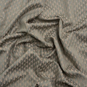 Honeycomb Stripes Recycled Polyester and Cotton Drapery Jacquard – Mineral – British Imported Honeycomb Stripes Recycled Polyester and Cotton Drapery Jacquard – Mineral – British Imported