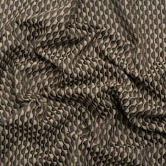 Honeycomb Stripes Recycled Polyester and Cotton Drapery Jacquard – Noir – British Imported Honeycomb Stripes Recycled Polyester and Cotton Drapery Jacquard – Noir – British Imported