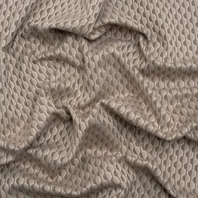Honeycomb Stripes Recycled Polyester and Cotton Drapery Jacquard – Porcini – British Imported Honeycomb Stripes Recycled Polyester and Cotton Drapery Jacquard – Porcini – British Imported