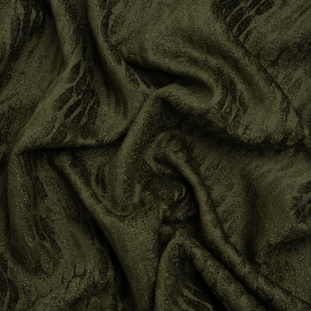 Rows of Spots Recycled Polyester Chenille Drapery Jacquard – Pine – British Imported Rows of Spots Recycled Polyester Chenille Drapery Jacquard – Pine – British Imported