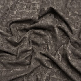 Circles and Slices Recycled Polyester and Cotton Drapery Jacquard – Flint – British Imported Circles and Slices Recycled Polyester and Cotton Drapery Jacquard – Flint – British Imported