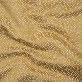 Recycled Polyester Jacquard – Buttercup Little All-Over Spots – British Imported Recycled Polyester Jacquard – Buttercup Little All-Over Spots – British Imported