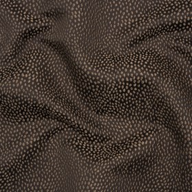 Recycled Polyester Jacquard – Chocolate Little All-Over Spots – British Imported Recycled Polyester Jacquard – Chocolate Little All-Over Spots – British Imported