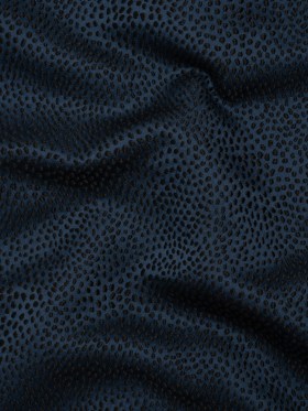 Recycled Polyester Jacquard – Midnight Little All-Over Spots – British Imported Recycled Polyester Jacquard – Midnight Little All-Over Spots – British Imported