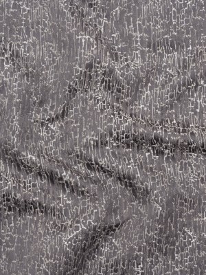 Satin-Face Jacquard – Graphite Crackle – British Imported Satin-Face Jacquard – Graphite Crackle – British Imported
