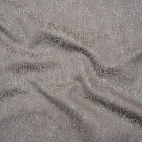 Satin-Face Jacquard – Putty Crackle – British Imported Satin-Face Jacquard – Putty Crackle – British Imported