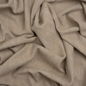 Linen Look Recycled Polyester and Cotton Woven – Fawn – British Imported Linen Look Recycled Polyester and Cotton Woven – Fawn – British Imported
