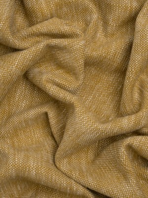 Linen Look Recycled Polyester and Cotton Woven – Maize – British Imported Linen Look Recycled Polyester and Cotton Woven – Maize – British Imported