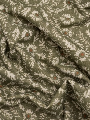 Brushed Cotton and Linen Canvas – Oregano Flowers and Leaves – Flowers and Leaves British Imported Brushed Cotton and Linen Canvas – Oregano Flowers and Leaves – Flowers and Leaves British Imported