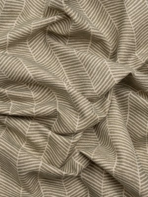Brushed Cotton and Linen Canvas – Oregano Painterly Herringbone – British Imported Brushed Cotton and Linen Canvas – Oregano Painterly Herringbone – British Imported