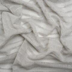 Boucle Striped Drapery Sheer Fabric 118″ – Pebble – British Imported Boucle Striped Drapery Sheer Fabric 118″ – Pebble – British Imported