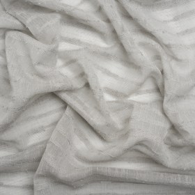 Boucle Striped Drapery Sheer Fabric 118″ – Pebble – British Imported Boucle Striped Drapery Sheer Fabric 118″ – Pebble – British Imported