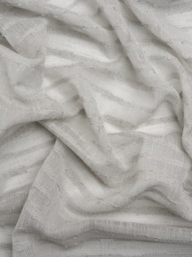 Boucle Striped Drapery Sheer Fabric 118″ – Pebble – British Imported Boucle Striped Drapery Sheer Fabric 118″ – Pebble – British Imported