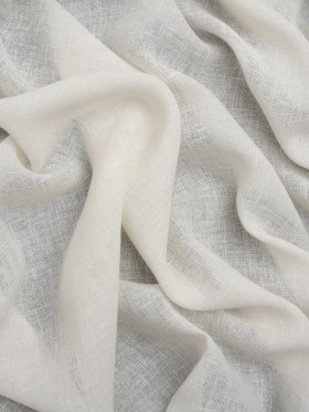 Slubbed Gauzy Drapery Sheer Fabric 118″ – Ivory – British Imported Slubbed Gauzy Drapery Sheer Fabric 118″ – Ivory – British Imported