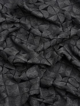 Circles and Slices Recycled Polyester and Cotton Drapery Jacquard – Ink – British Imported Circles and Slices Recycled Polyester and Cotton Drapery Jacquard – Ink – British Imported