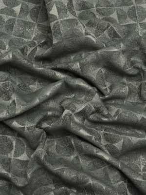 Circles and Slices Recycled Polyester and Cotton Drapery Jacquard – Ocean – British Imported Circles and Slices Recycled Polyester and Cotton Drapery Jacquard – Ocean – British Imported