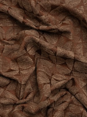 Circles and Slices Recycled Polyester and Cotton Drapery Jacquard – Paprika – British Imported Circles and Slices Recycled Polyester and Cotton Drapery Jacquard – Paprika – British Imported