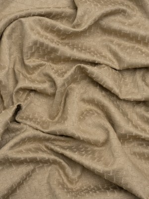 Stairstep Zig Zags Recycled Polyester and Cotton Drapery Jacquard – Putty – British Imported Stairstep Zig Zags Recycled Polyester and Cotton Drapery Jacquard – Putty – British Imported