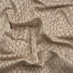 Stairstep Zig Zags Recycled Polyester and Cotton Drapery Jacquard – Sepia – British Imported Stairstep Zig Zags Recycled Polyester and Cotton Drapery Jacquard – Sepia – British Imported