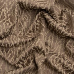 Geometric Recycled Polyester and Cotton Drapery Jacquard – Rosewood – British Imported Geometric Recycled Polyester and Cotton Drapery Jacquard – Rosewood – British Imported