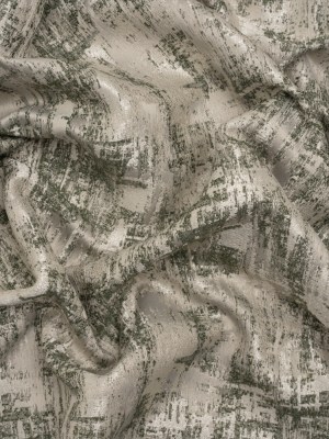 Recycled Polyester Drapery Jacquard – Forest Abstract Strokes – British Imported Recycled Polyester Drapery Jacquard – Forest Abstract Strokes – British Imported