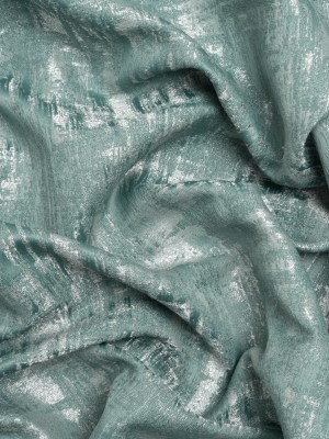 Recycled Polyester Drapery Jacquard – Seafoam Abstract Strokes – British Imported Recycled Polyester Drapery Jacquard – Seafoam Abstract Strokes – British Imported
