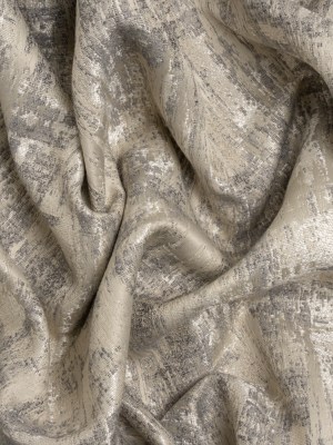 Recycled Polyester Drapery Jacquard – Slate Abstract Strokes – British Imported Recycled Polyester Drapery Jacquard – Slate Abstract Strokes – British Imported