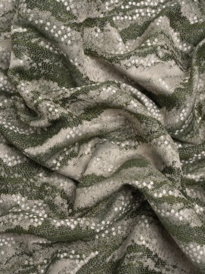 Recycled Polyester Jacquard – Forest Landscape Spots – British Imported Recycled Polyester Jacquard – Forest Landscape Spots – British Imported