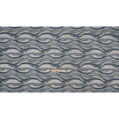 Recycled Polyester Jacquard – Indigo Landscape Spots – British Imported Recycled Polyester Jacquard – Indigo Landscape Spots – British Imported