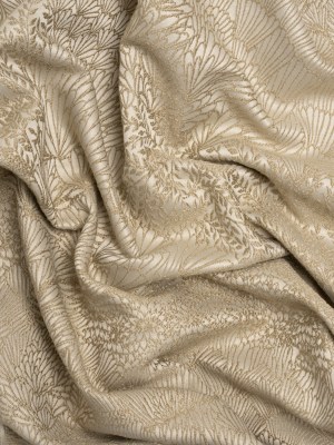 Recycled Polyester Jacquard – Flax Lush Garden – British Imported Recycled Polyester Jacquard – Flax Lush Garden – British Imported