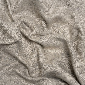 Recycled Polyester Jacquard – Slate Lush Garden – British Imported Recycled Polyester Jacquard – Slate Lush Garden – British Imported