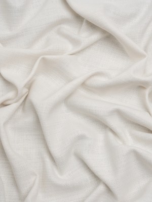 Linen Look Recycled Polyester and Cotton Woven – Pearl – British Imported Linen Look Recycled Polyester and Cotton Woven – Pearl – British Imported