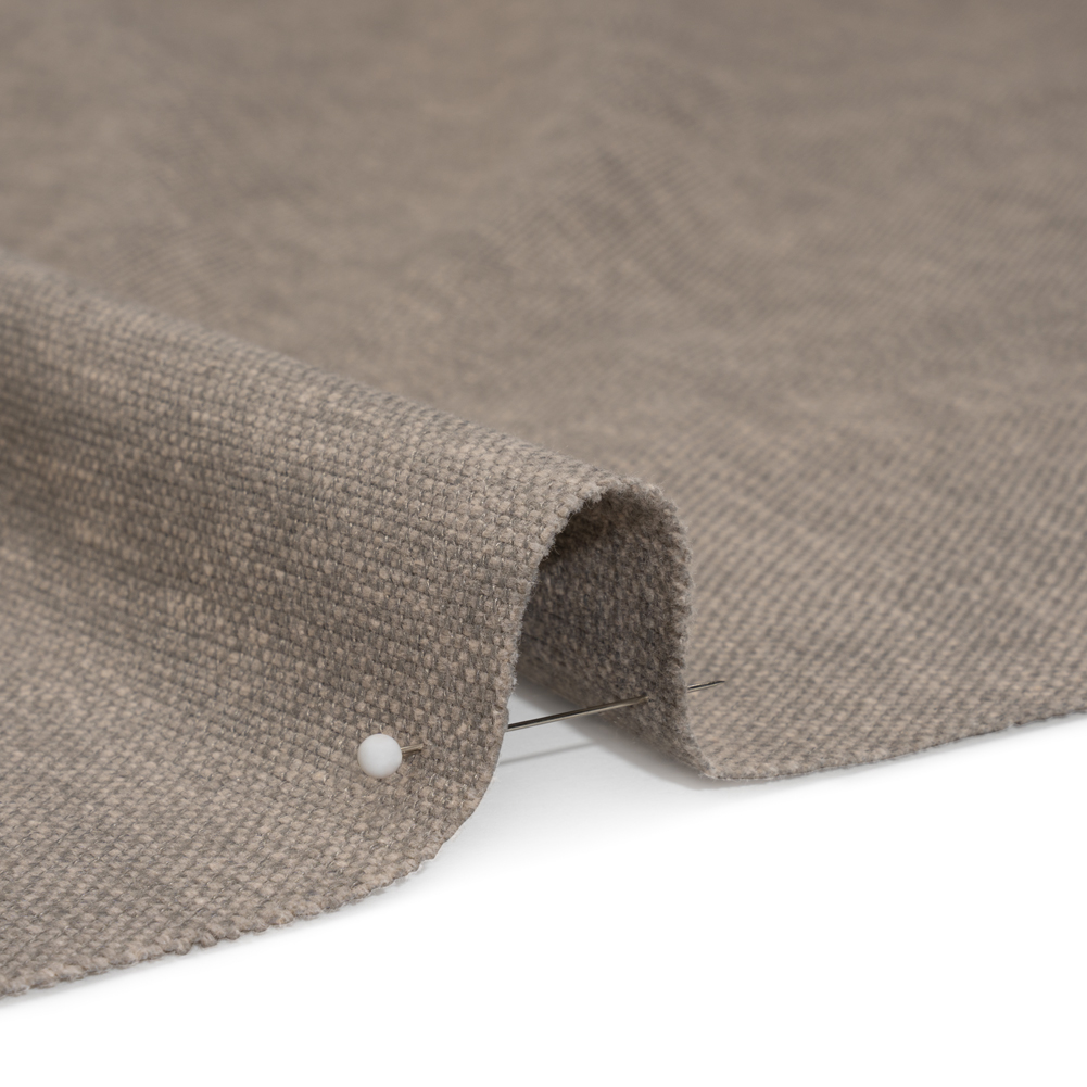 Linen Look Recycled Polyester and Cotton Woven – Porcini – British Imported Linen Look Recycled Polyester and Cotton Woven – Porcini – British Imported