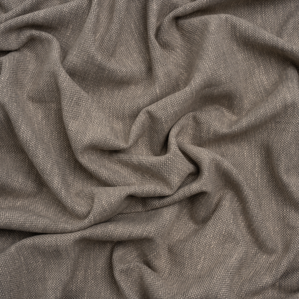 Linen Look Recycled Polyester and Cotton Woven – Porcini – British Imported Linen Look Recycled Polyester and Cotton Woven – Porcini – British Imported