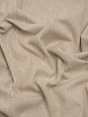 Linen Look Recycled Polyester and Cotton Woven – Putty – British Imported Linen Look Recycled Polyester and Cotton Woven – Putty – British Imported