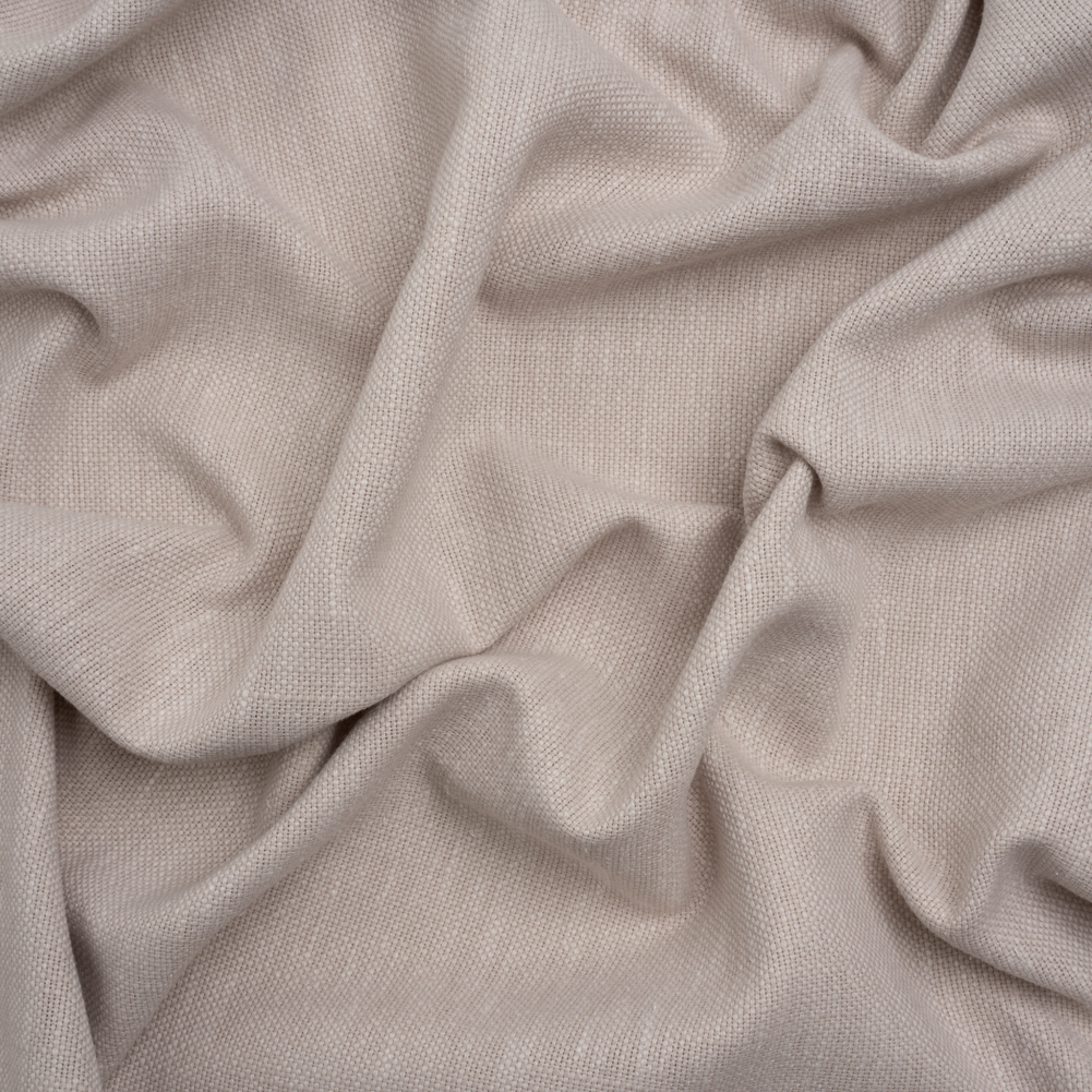 Linen Look Recycled Polyester and Cotton Woven – Shell – British Imported Linen Look Recycled Polyester and Cotton Woven – Shell – British Imported