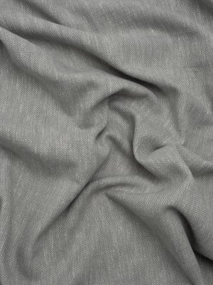 Linen Look Recycled Polyester and Cotton Woven – Silver – British Imported Linen Look Recycled Polyester and Cotton Woven – Silver – British Imported