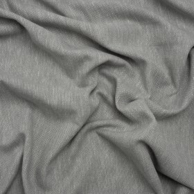 Linen Look Recycled Polyester and Cotton Woven – Silver – British Imported Linen Look Recycled Polyester and Cotton Woven – Silver – British Imported