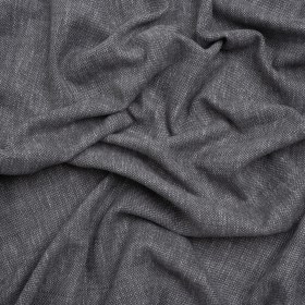 Linen Look Recycled Polyester and Cotton Woven – Slate – British Imported Linen Look Recycled Polyester and Cotton Woven – Slate – British Imported