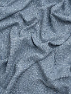 Linen Look Recycled Polyester and Cotton Woven – Wedgewood – British Imported Linen Look Recycled Polyester and Cotton Woven – Wedgewood – British Imported