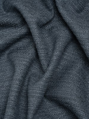 Textured Recycled Polyester Woven – Denim Boucle Stripes – British Imported Textured Recycled Polyester Woven – Denim Boucle Stripes – British Imported