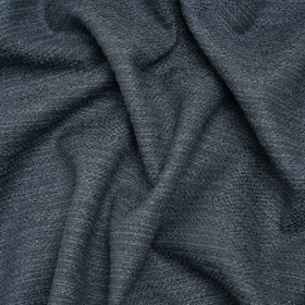 Textured Recycled Polyester Woven – Denim Boucle Stripes – British Imported Textured Recycled Polyester Woven – Denim Boucle Stripes – British Imported