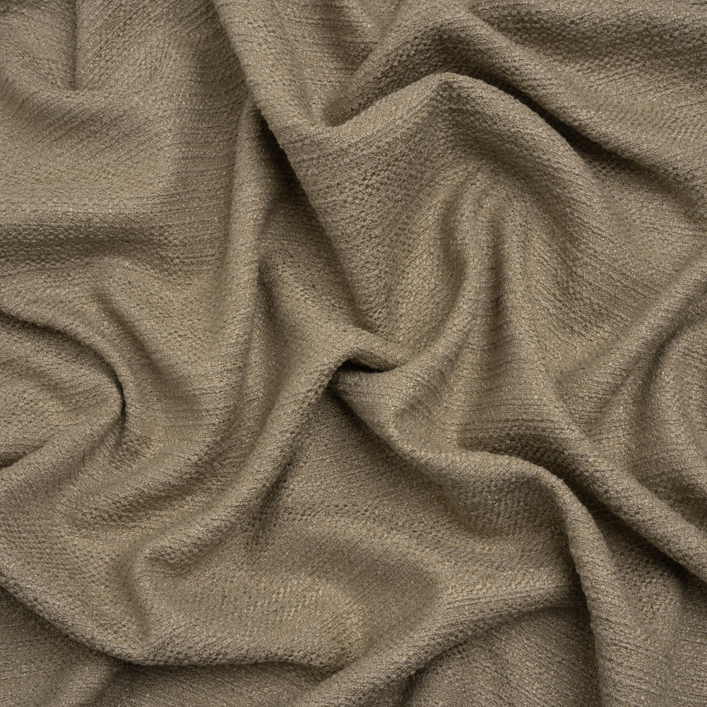 Textured Recycled Polyester Woven – Hemp Boucle Stripes – British Imported Textured Recycled Polyester Woven – Hemp Boucle Stripes – British Imported