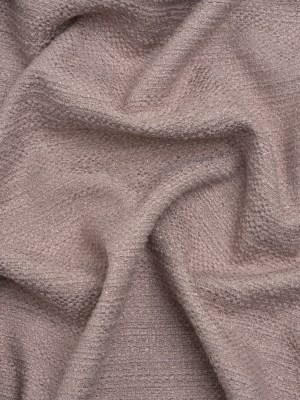 Textured Recycled Polyester Woven – Lilac Boucle Stripes – British Imported Textured Recycled Polyester Woven – Lilac Boucle Stripes – British Imported