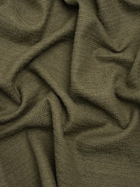 Textured Recycled Polyester Woven – Moss Boucle Stripes – British Imported Textured Recycled Polyester Woven – Moss Boucle Stripes – British Imported