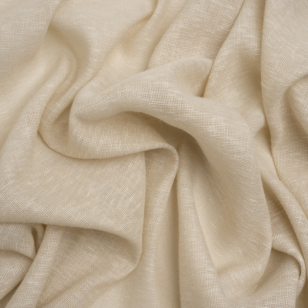 Slubbed Open Weave Drapery Sheer Fabric 118″ – Sand – British Imported Slubbed Open Weave Drapery Sheer Fabric 118″ – Sand – British Imported