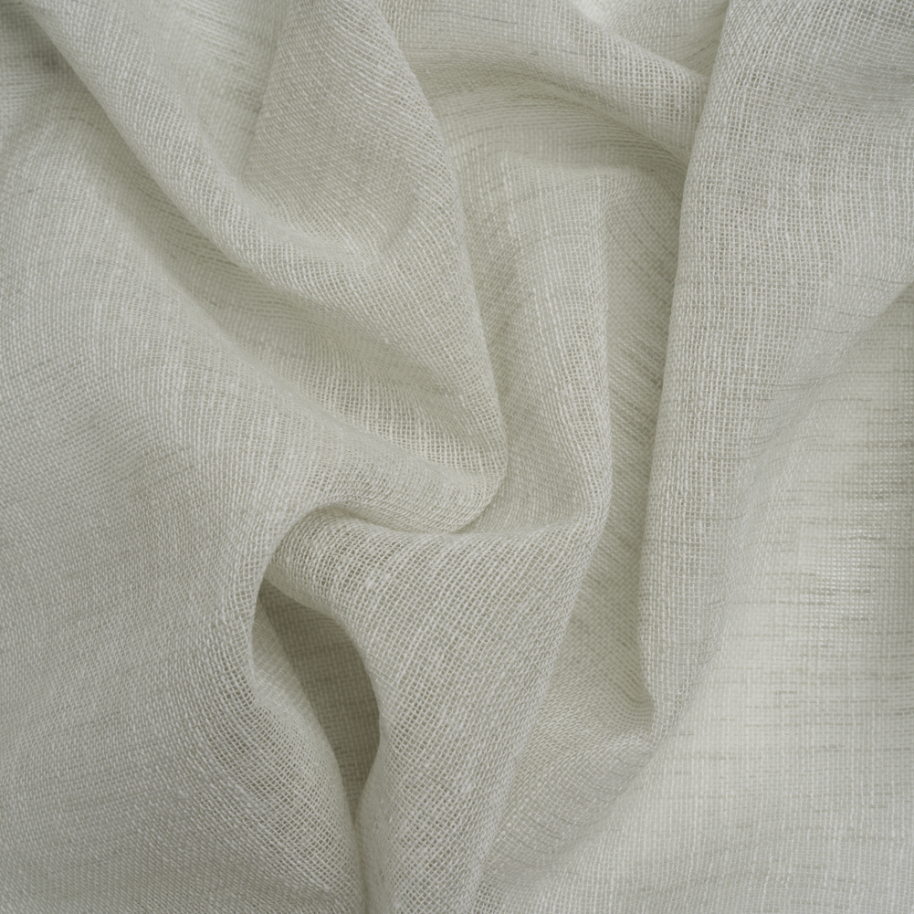 Linen Look Recycled Polyester Drapery Sheers Woven 118″ – Aloe – British Imported Linen Look Recycled Polyester Drapery Sheers Woven 118″ – Aloe – British Imported