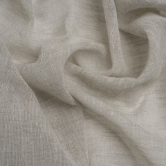 Linen Look Recycled Polyester Drapery Sheers Woven 118″ – Silver – British Imported Linen Look Recycled Polyester Drapery Sheers Woven 118″ – Silver – British Imported